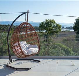 3 bedroom villa with pool & seaview, near Acharavi, sleeps 6